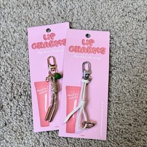 Lip Charms - Keychain Accessories- 2 Set